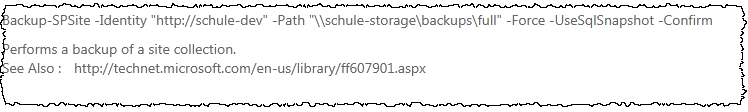 Windows PowerShell Command Builder – Result | SharePoint Best Practice